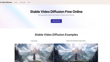 Stable videtable video diffusion playground