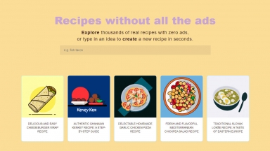 Robot Recipes