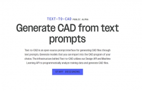 Text-to-CAD gallery image