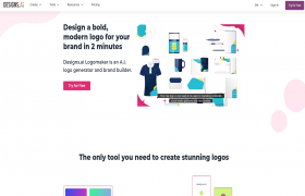 Logomaker by Designs.ai gallery image