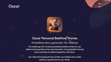 Oscar - bedtime story generator