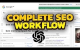 Boost Your Blog's Click-Through Rates and Search Engine Rankings with My Ultimate ChatGPT SEO Workflow for 2024
