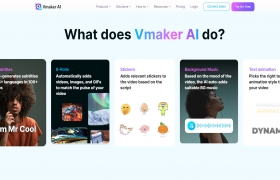 Vmaker AI Video Editor gallery image