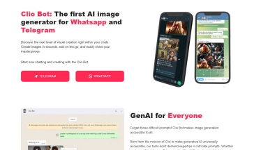 Clio Image Maker for Whatsapp & Telegram