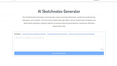 Notegpt AI Sketchnotes Generator