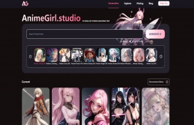 AI Anime Girl Studio gallery image