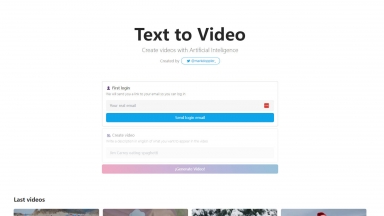 Text to Video