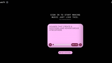 Google MusicFX