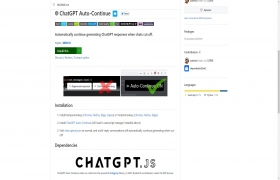 ChatGPT Auto-Continue gallery image