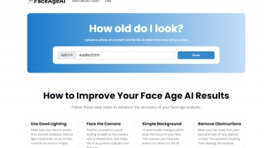 Face Age AI