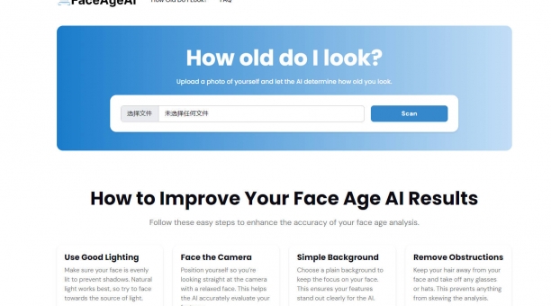 Face Age AI
