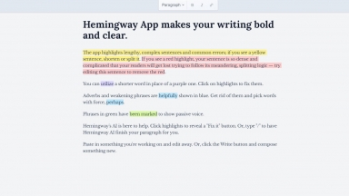 Hemingway Editor