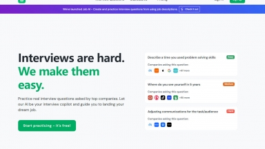 Job interview prep made easy with AI