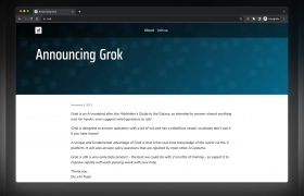 Grok AI assistant gallery image