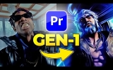 Creating Stunning CGI Effects for Music Videos with Premiere Pro and GEN-1 AI Tutorial