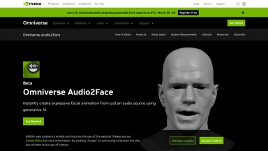 Omniverse Audio2Face