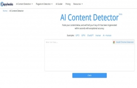 Copyleaks AI Content Detector gallery image