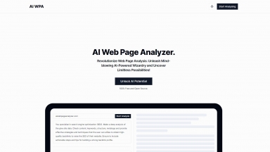 AI Web Page Analyzer