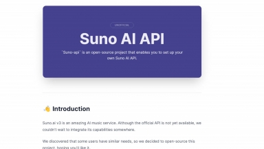 SunoAI API