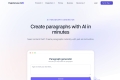 AI Paragraph Generator - Hypotenuse AI