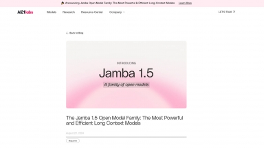 Jamba 1.5 Open Model Family