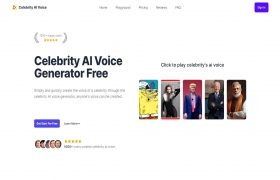 Celebrity AI Voice gallery image