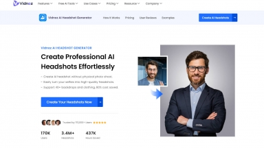 Vidnoz AI Headshot Generator
