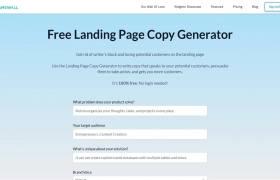 AI Landing Copy Generator gallery image