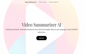 Video Summarizer AI gallery image