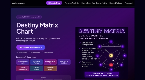 Destiny Matrix Chart