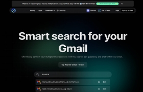 Klu - Search bar for all Gmail Accounts gallery image