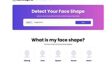 Detect Face Shape with AI