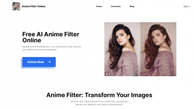 AI Anime Filter