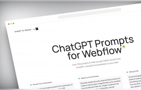ChatGPT Prompts for Webflow gallery image