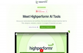 Highperformr AI Tools gallery image