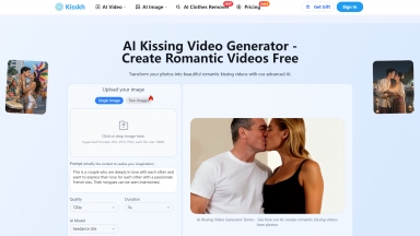 AI Kissing Video Generator