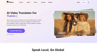 HitPaw Online AI Video Translator