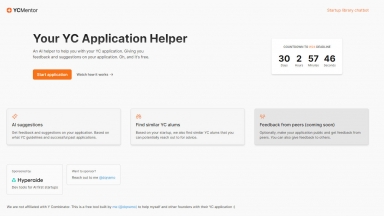 YC Application Helper