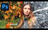 Photoshop Ai Magic: Turn Any Photos into Winter Scenes!