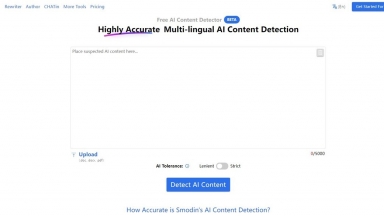Smodin AI Content Detector