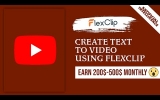 Create Compelling Videos Easily with Flexclip's AI Text to Video Tool