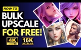Effortless Image Enhancement: Bulk Upscaling with AI for Midjourney Images - A Step-by-Step Guide