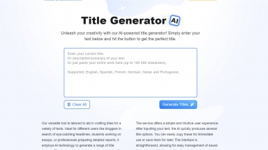 Title Generator