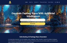 AI Fantasy Name Generator gallery image