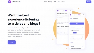 Article2audio