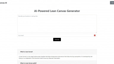 Lean Canvas AI