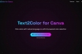 Text2Color for Canva
