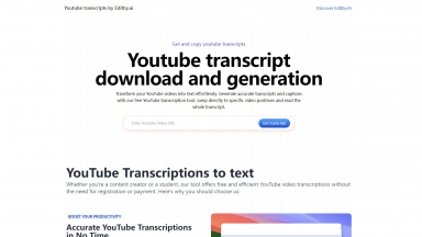 YouTube transcripts by Editby.ai