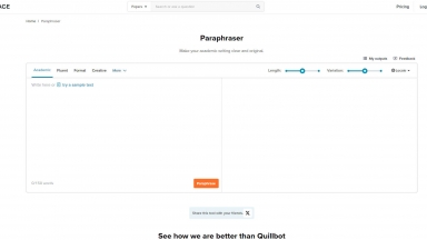 SciSpace Paraphraser