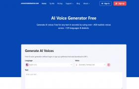 AI Voice Generator Free gallery image